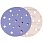 P80 150мм SMIRDEX Ceramic Velcro Discs 740  Абразивный круг, с 17 отверстиями 740411080